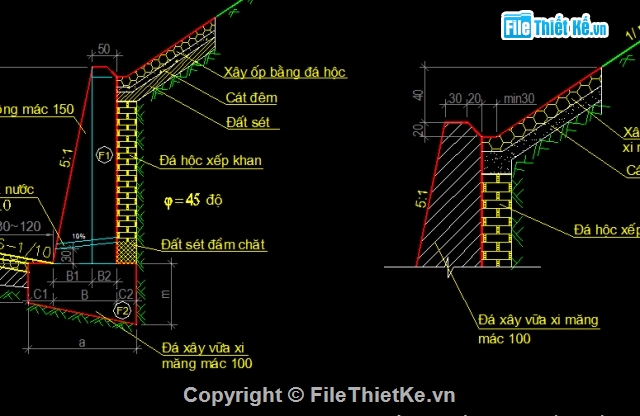 tường chắn 86-06x,định hình  tường chắn,tường chắn